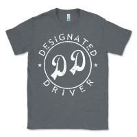 Charcoal Heather designated driver funny gift tee Classic Tee - linhVisuals