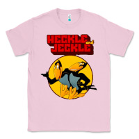 Bubblegum Pink heckle and jeckle Classic Tee - linhVisuals