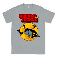 Heather Grey heckle and jeckle Classic Tee - linhVisuals