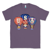Lavender usa air balloon gnomies Classic Tee - BarkalooDesign