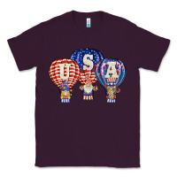 Plum usa air balloon gnomies Classic Tee - BarkalooDesign