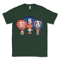 Sports Green usa air balloon gnomies Classic Tee - BarkalooDesign