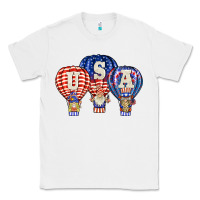 White usa air balloon gnomies Classic Tee - BarkalooDesign