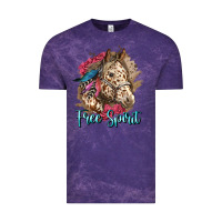 Cloud Purple free spirit appaloosa horse Vintage Tee - LillyAllenDesigns