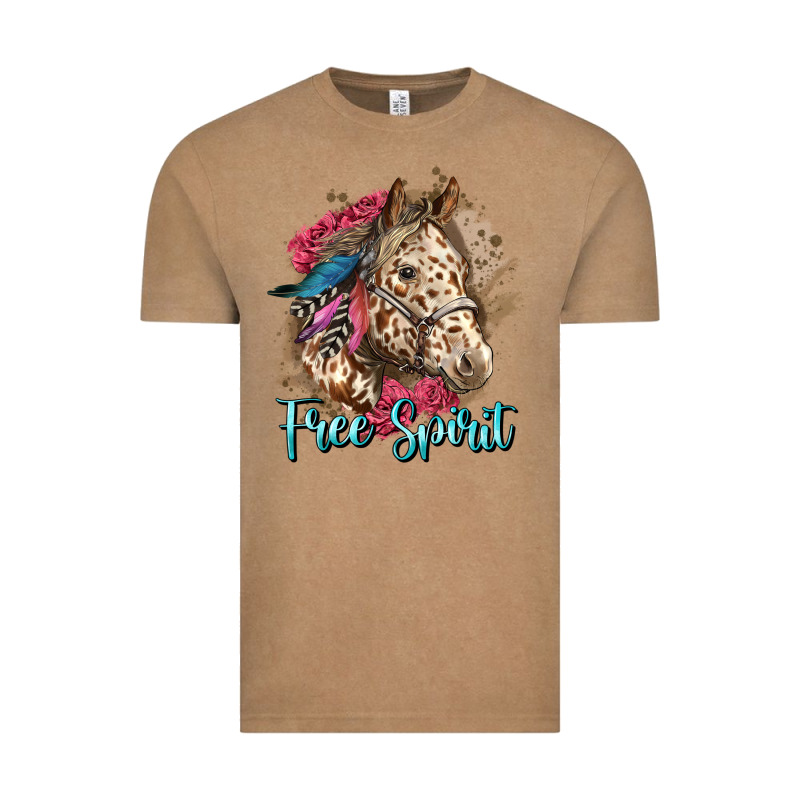 Free Spirit Appaloosa Horse Vintage Tee by LillyAllenDesigns | Teevron