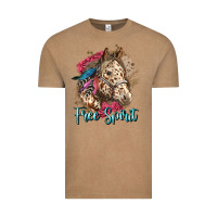 Vintage Coffee free spirit appaloosa horse Vintage Tee - LillyAllenDesigns