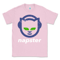 Bubblegum Pink napster Classic Tee - linhVisuals