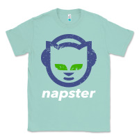 Seafoam napster Classic Tee - linhVisuals