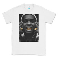 White Asap Rocky Classic Tee - linhVisuals