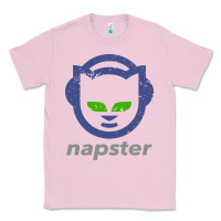 Bubblegum Pink napster Classic Tee - linhVisuals