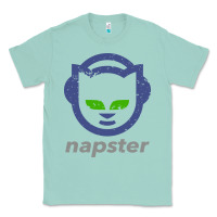 Seafoam napster Classic Tee - linhVisuals