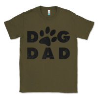Army Green dog dad classic design paw gift t shirt Classic Tee - linhVisuals