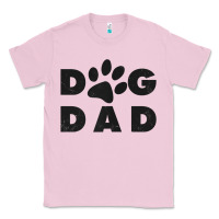 Bubblegum Pink dog dad classic design paw gift t shirt Classic Tee - linhVisuals