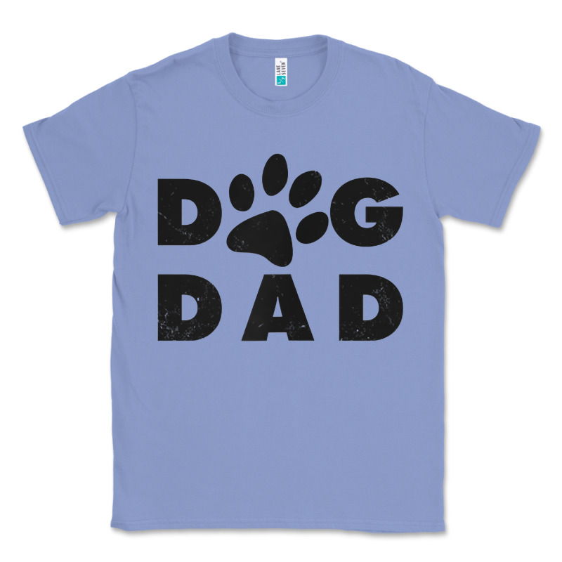 Dog Dad Classic Design Paw Gift T Shirt Classic Tee by linhVisuals | Teevron