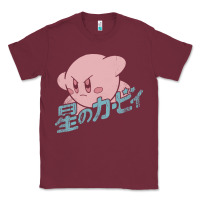 Burgundy funny kirby anime japan Classic Tee - linhVisuals