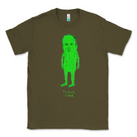 Army Green picolas cage Classic Tee - linhVisuals