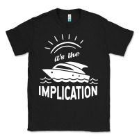 Black the implication its always sunny in philadelphia Classic Tee - linhVisuals
