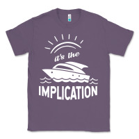 Lavender the implication its always sunny in philadelphia Classic Tee - linhVisuals