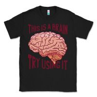 Black Brain Classic Tee - linhVisuals