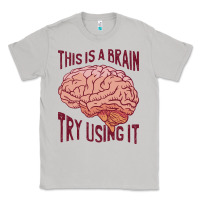 Moon Dust Brain Classic Tee - linhVisuals
