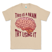 Mushroom Brain Classic Tee - linhVisuals