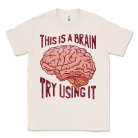 Natural Brain Classic Tee - linhVisuals