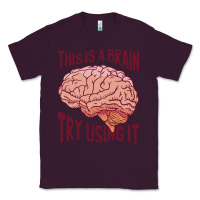 Plum Brain Classic Tee - linhVisuals