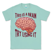 Seafoam Brain Classic Tee - linhVisuals