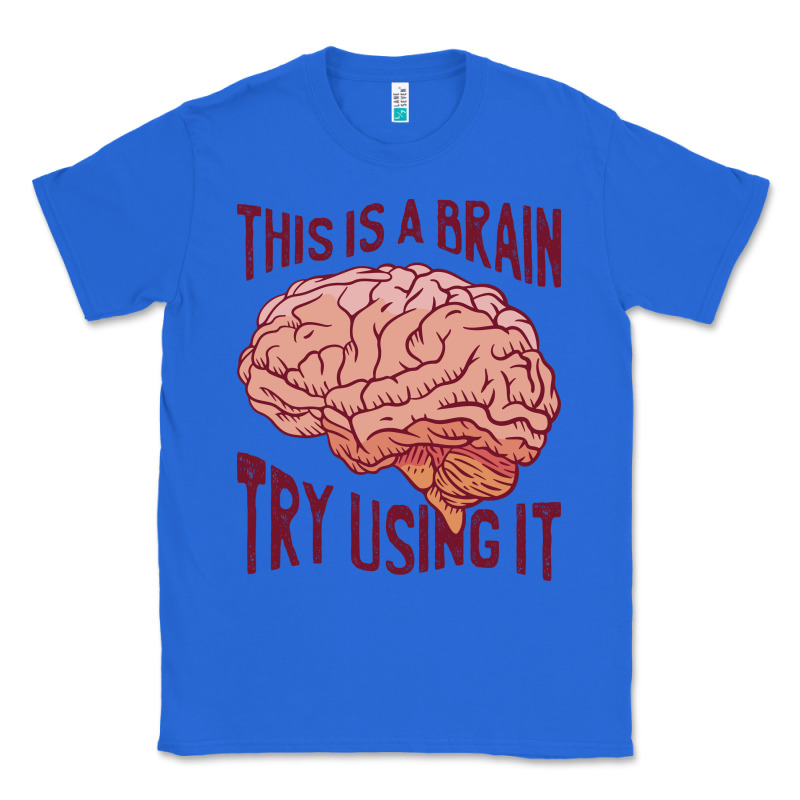 Brain Classic Tee by linhVisuals | Teevron