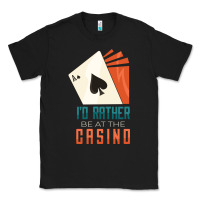 Black Casino Classic Tee - linhVisuals