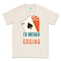 Natural Casino Classic Tee - linhVisuals