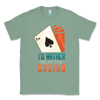 Sage Casino Classic Tee - linhVisuals