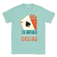 Seafoam Casino Classic Tee - linhVisuals