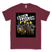 Burgundy soul asylum Classic Tee - linhVisuals