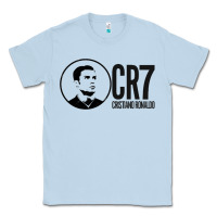Dusty Blue cristian #ronaldo Classic Tee - linhVisuals