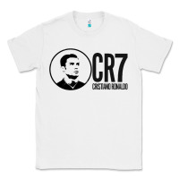 White cristian #ronaldo Classic Tee - linhVisuals