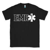 Black emr ambulance ems emt emergency medical responder t shirt Classic Tee - linhVisuals