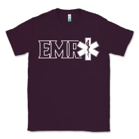 Plum emr ambulance ems emt emergency medical responder t shirt Classic Tee - linhVisuals