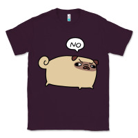 Plum no pug Classic Tee - linhVisuals