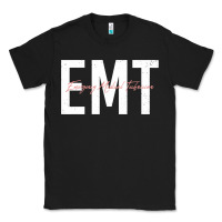 Black emt emergency medical technician ems first responder medic sweatshirt Classic Tee - linhVisuals