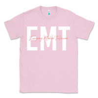Bubblegum Pink emt emergency medical technician ems first responder medic sweatshirt Classic Tee - linhVisuals