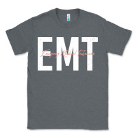 Charcoal Heather emt emergency medical technician ems first responder medic sweatshirt Classic Tee - linhVisuals