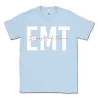 Dusty Blue emt emergency medical technician ems first responder medic sweatshirt Classic Tee - linhVisuals
