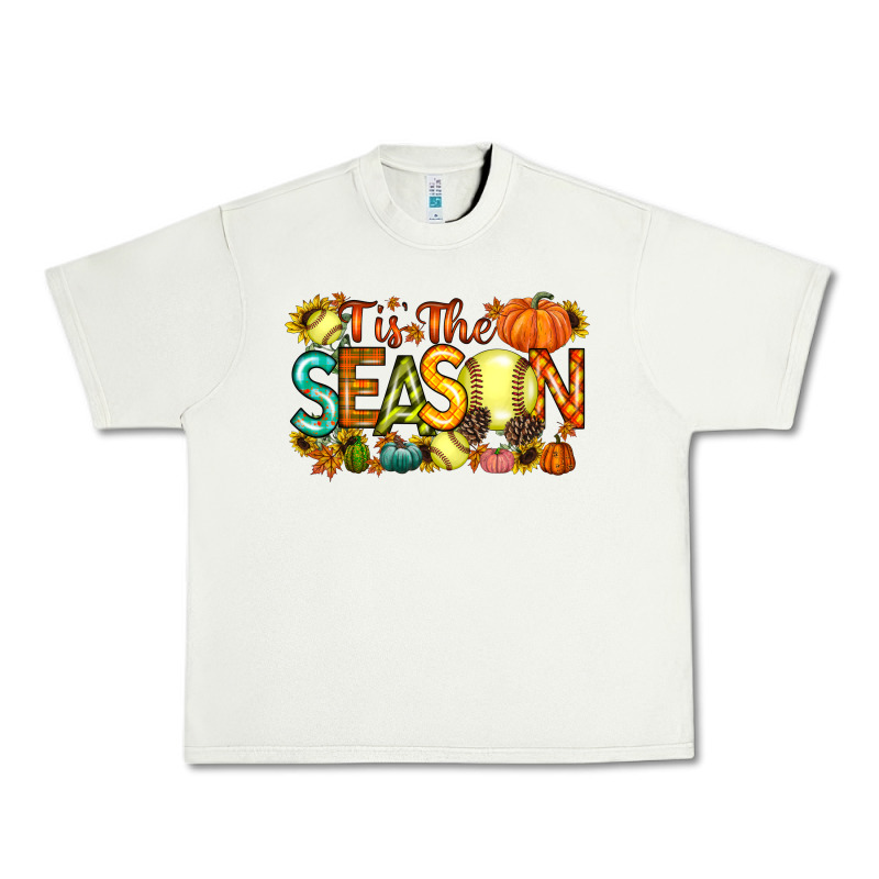 Tis The Season Softball Urban Heavy Tee by RacoonDesign | Teevron