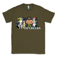 Army Green ball fondlers Classic Tee - linhVisuals