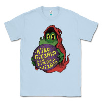 Dusty Blue king gizzard & the lizard wizard Classic Tee - linhVisuals
