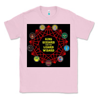 Bubblegum Pink king gizzard & the lizard wizard Classic Tee - linhVisuals
