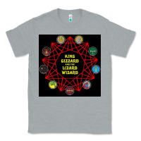 Heather Grey king gizzard & the lizard wizard Classic Tee - linhVisuals