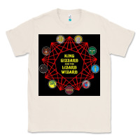 Natural king gizzard & the lizard wizard Classic Tee - linhVisuals