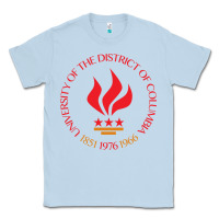 Dusty Blue university of the district of columbia Classic Tee - linhVisuals